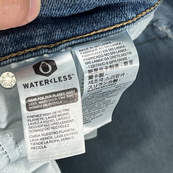 Levis Silver Tab Mom Jeans Womens 30‎ (Fits 28x25) High Rise Stretch Baggy Denim - Picture 5 of 16